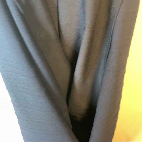 SABINE Navy Pleated Strapless Maxi Dress Size S - Picture 7 of 13